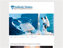 Tablet Screenshot of antibodystation.com